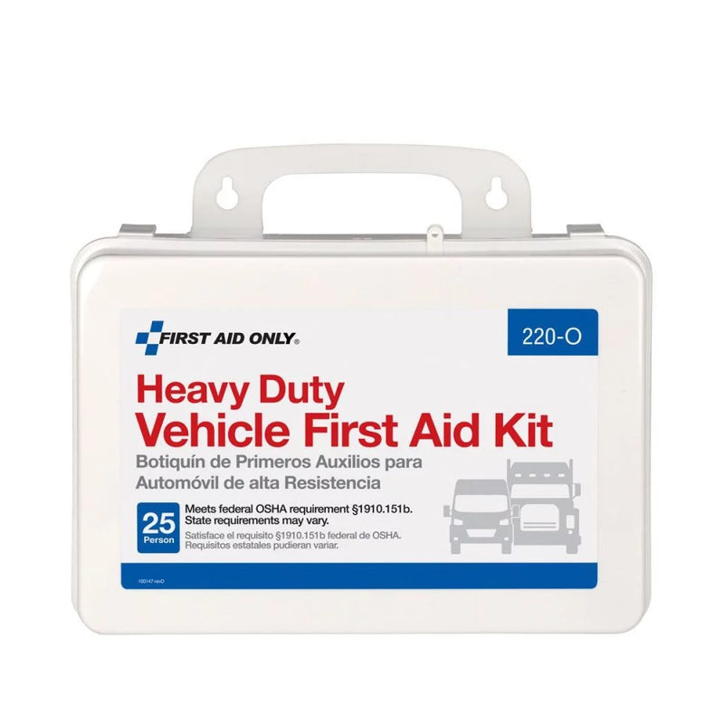 First Aid Kit W/House,85Pcs,3X7",Wht 220-O