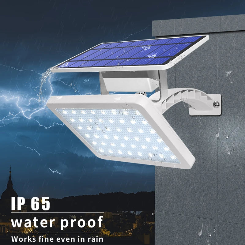 48 LEDs Solar Light, Super Bright, Adjustable, Waterproof for Outdoor Use