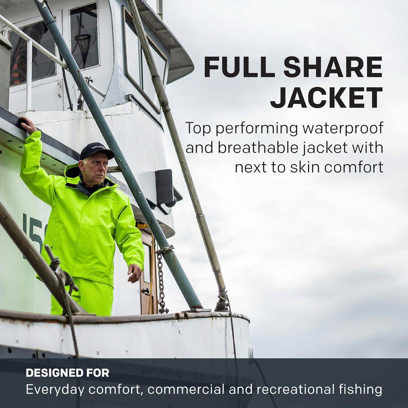 Grundens Men’S Full Share Jacket | Waterproof, Breathable