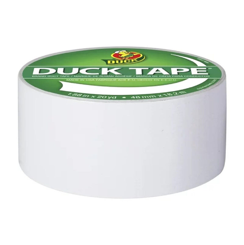 Duck Tape Brand White Duct Tape, 1.88 In. X 20 Yd.