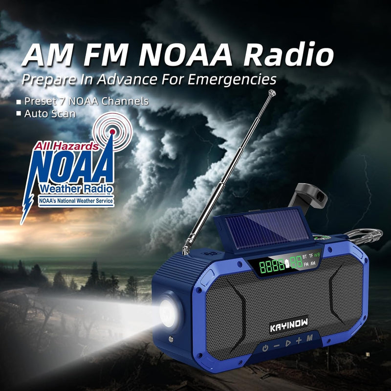 Emergency Weather Radio Hand Crank