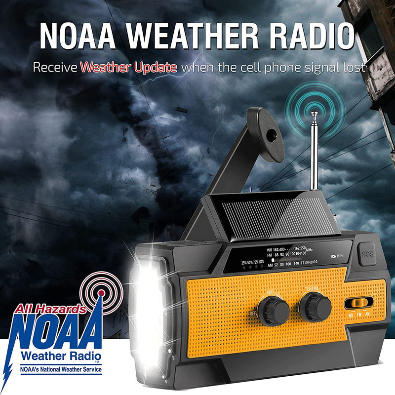 6000Mah Emergency Weather Radio