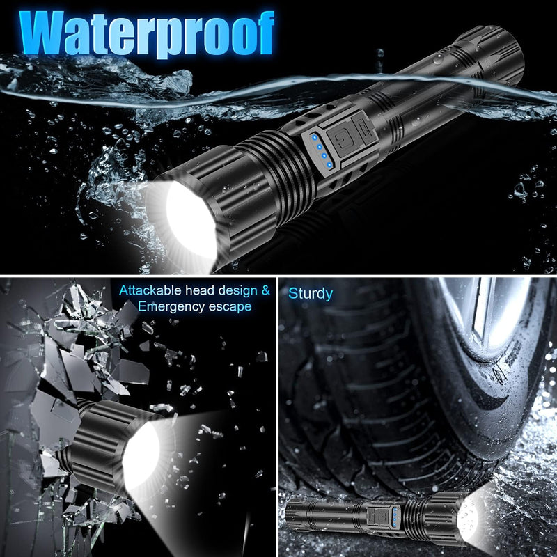 High Lumens Waterproof Led Flashlights