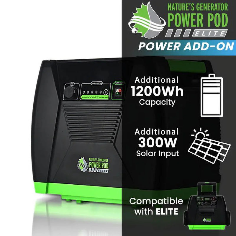 HKNGPD Elite Power Pod W/ 100Ah Lead Acid Battery, Black