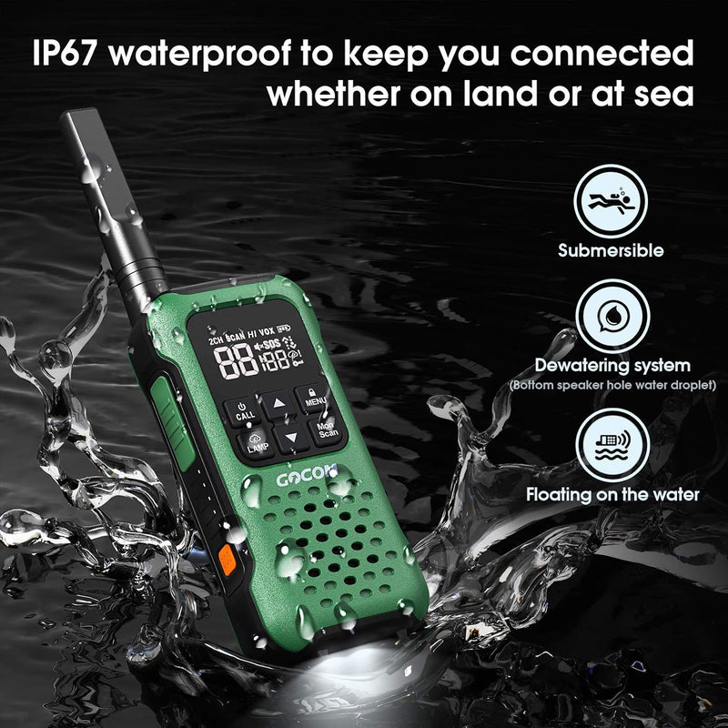 G9 IP67 Waterproof Two Way Radio