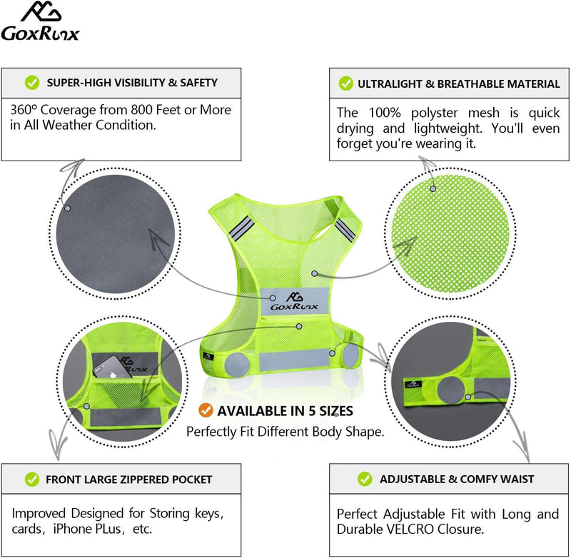 Reflective Vest Running Gear