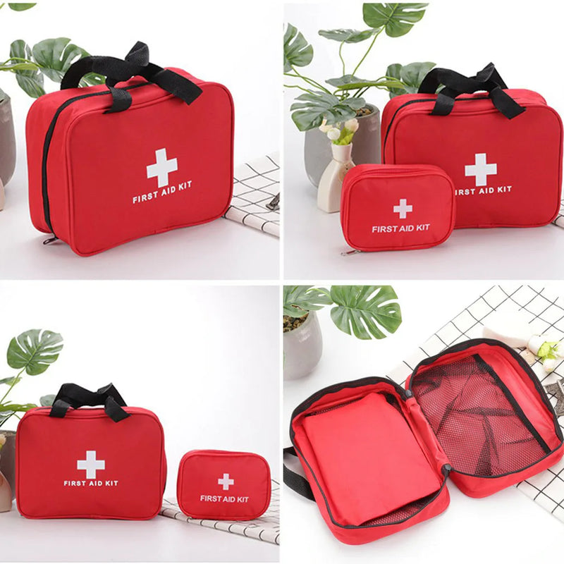 Empty Large First Aid Kits Portable Outdoor Survival Disaster Earthquake Emergency Bags Big Capacity Home/Car Medical Package