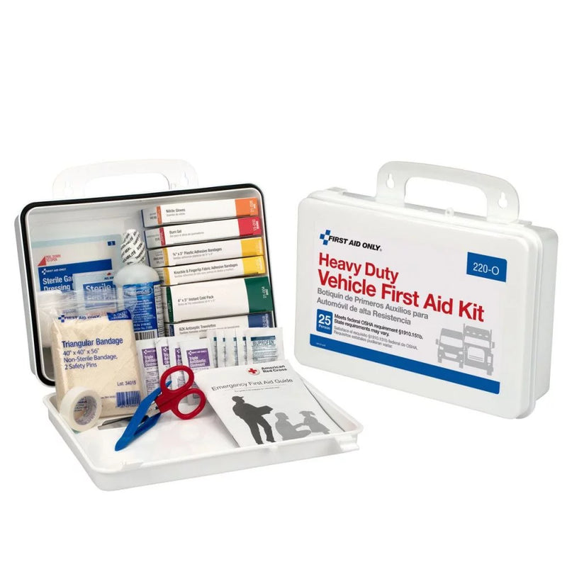 First Aid Kit W/House,85Pcs,3X7",Wht 220-O