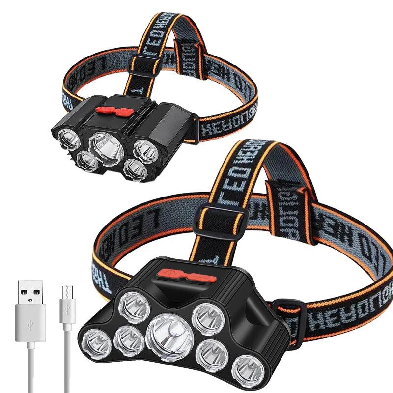 Super Bright 5 Working Modes Headlamp