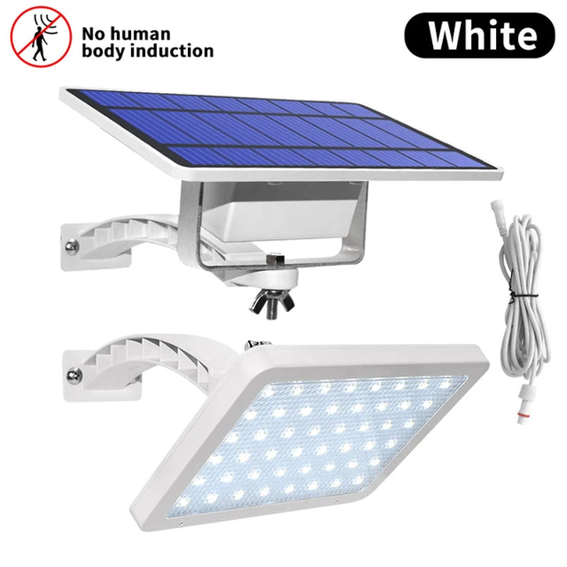 48-LED Solar Lamp for Outdoor Security Lighting