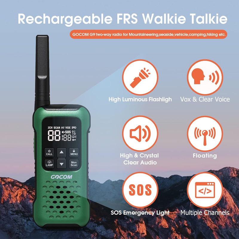 G9 IP67 Waterproof Two Way Radio