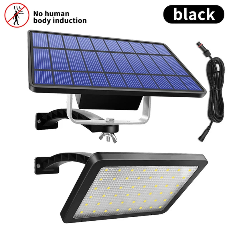 48-LED Solar Lamp for Outdoor Security Lighting