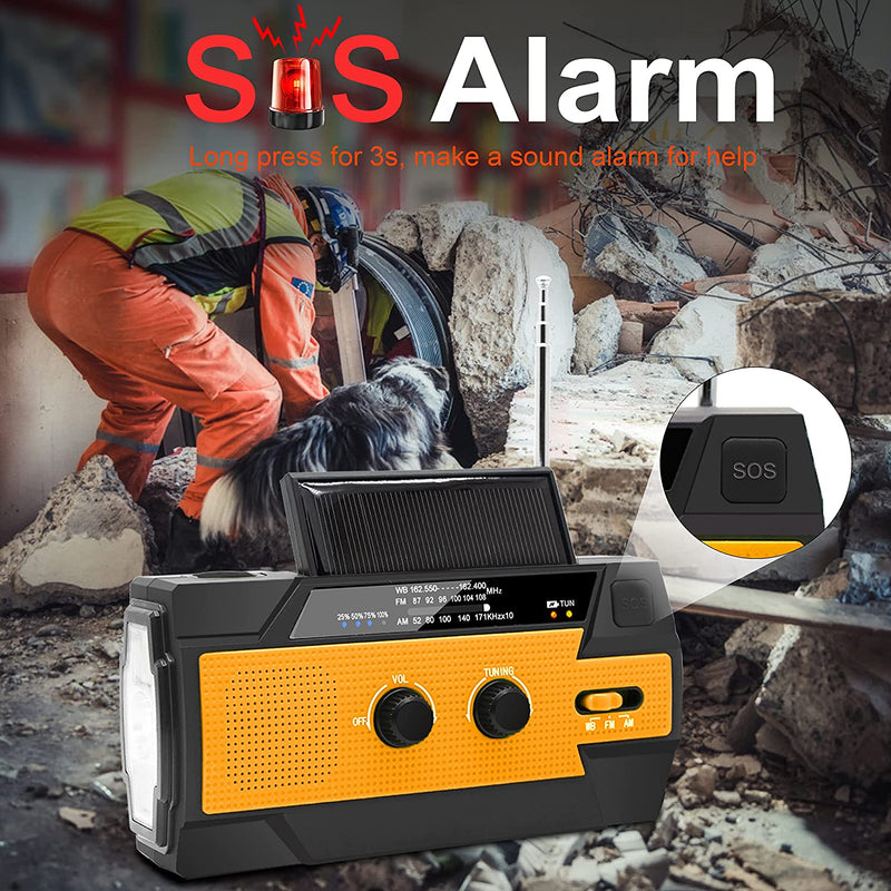 6000Mah Emergency Weather Radio